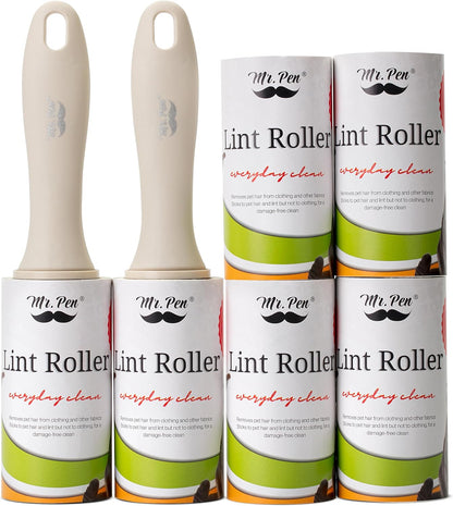 Mr. Pen- Lint Rollers, 1 Handle with 3 Refills, 270 Sheets, Extra Sticky Lint Remover for Clothes, Lint Roller for Pet Hair, Pet Hair Roller, Sticky Roller, Lint Roller for Clothes, Lint Removers