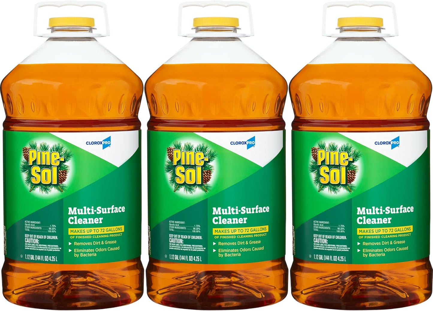 CloroxPro Pine-Sol Multi-Surface Cleaner, Original Pine, 60 Fluid Ounces (Package May Vary)