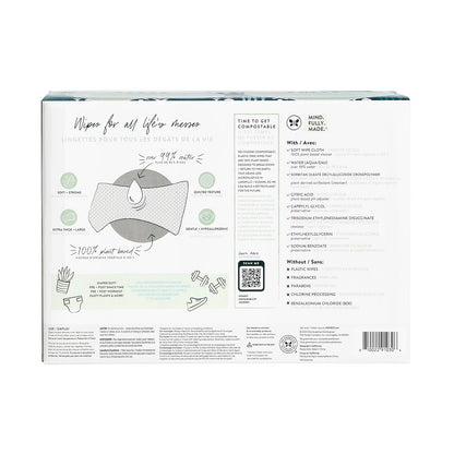 The Honest Company Hypoallergenic Multi-Use Baby Wipes for Sensitive Baby Skin, Rose Blossom, 60 Count