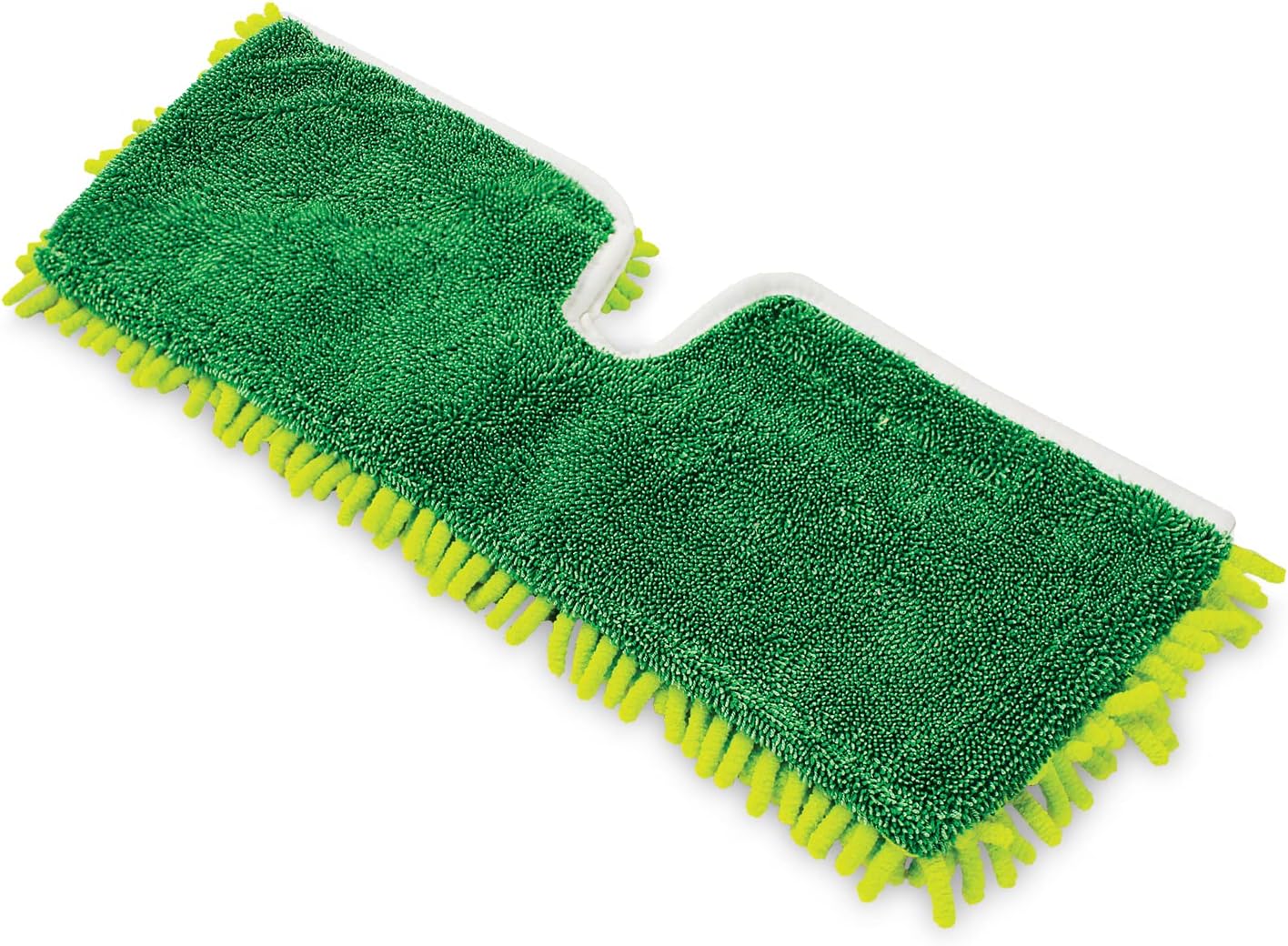 Libman 18" 2-Sided Microfiber Dust Mop, Double Sided Dry Wet Mops for Floor Cleaning, Hardwood, Laminate, Tile Cleaner, 360 Degree Swivel Head, 49” Long Handle