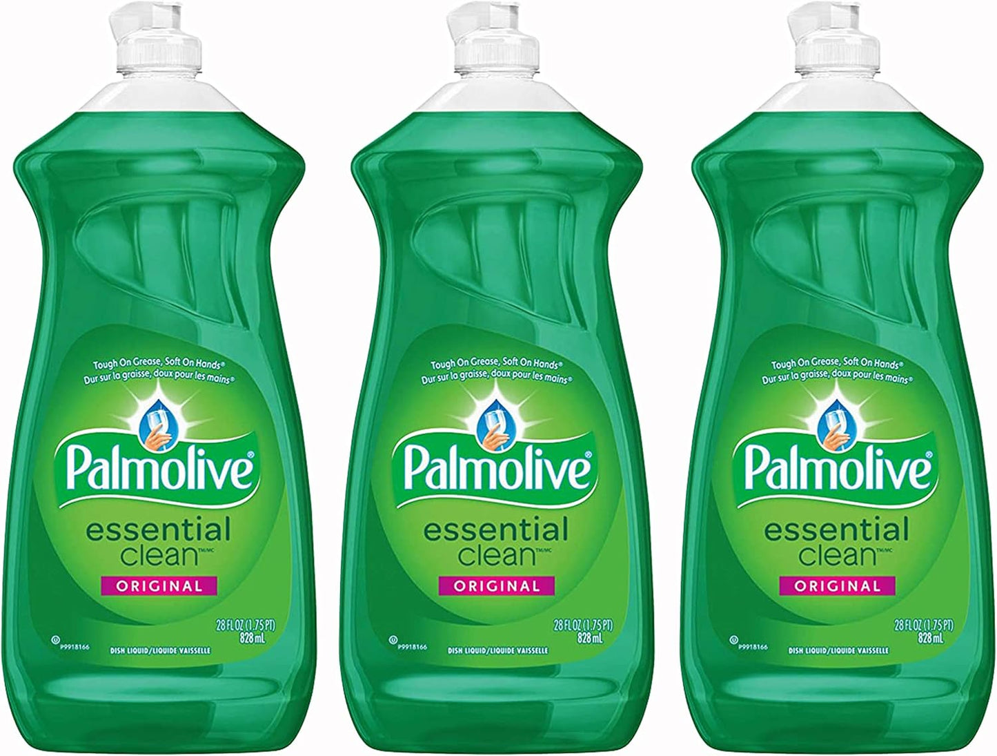 Palmolive Dishwashing Soap Essential Clean Original Scent, 28 Ounce (Pack of 3)