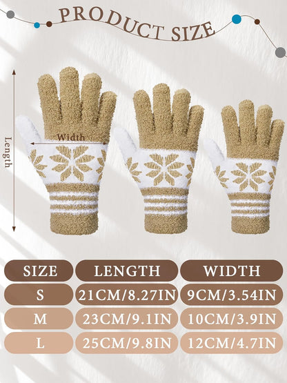 Patelai 3 Pairs Microfiber Plant Dusting Gloves Leaf Cleaning Gloves for Indoor Plants, Blinds, Furniture, House (Green Yellow,Blue,Pink,Medium)
