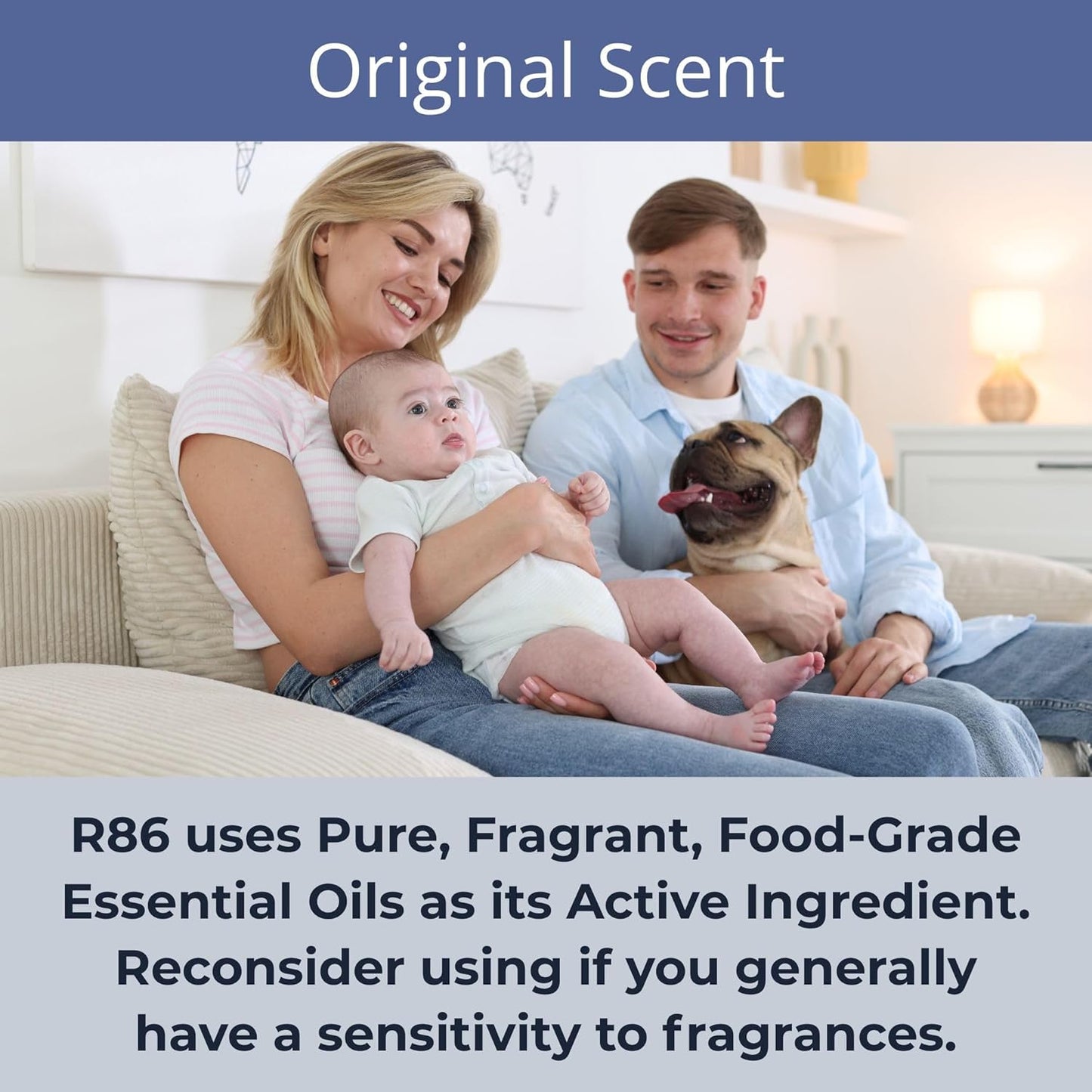 R86 Pet Odor Eliminator, Removes Odor from Litter Boxes, Carpet, and Hard Surfaces, Even Removes Skunk Smell from Cats & Dogs, Plant Based Formula, Use Wet or Dry, Hypoallergenic & Biodegradable