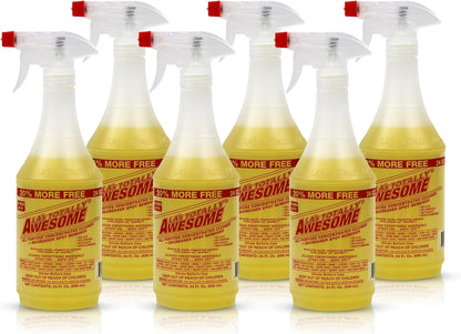La's Totally Awesome All Purpose Cleaner Spray – 24oz (Pack of 1) Heavy Duty Multi-Surface Degreaser & Stain Remover – Ready-to-Use Cleaning Spray for Kitchen, Bathroom, Floors, Auto & More