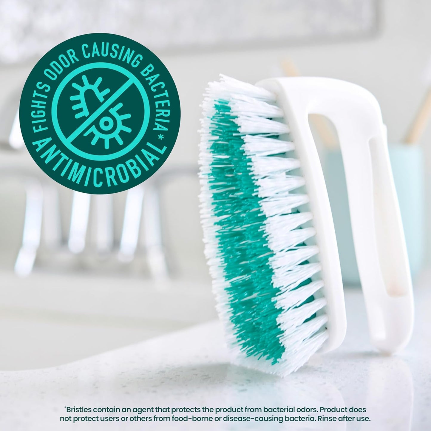 Scotch-Brite Deep Clean Brush, For Tile Floors and Walls, Shower Doors, Tubs, and More
