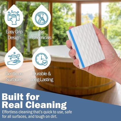 Hot Tub Cleaner Sponges – 5-Pack Spa Cleaning Accessories for Hot Tubs, Swimming Pools, Ice Baths & Paddling Pools – Durable, Reusable Pool Cleaning Sponges - Pool Dirt & Grime Remover