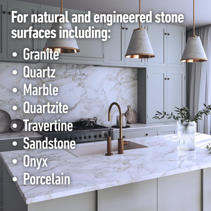 Miracle Sealants Daily Cleaner for Granite, Quartz, Marble, Quartzite, Countertops pH Neutral, 24 oz