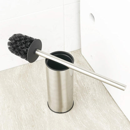 BGL Stainless Steel 304 Black Toilet Bowl Brush and Holder Set Cleaning Tool Holder with Toilet Brush