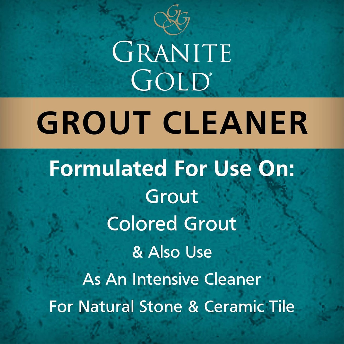 Granite Gold Grout Cleaner Spray with Brush for Stone, Ceramic, Glass & Colored Grout, 64 Fluid Ounces + 24 Fluid Ounces + 4 brushes