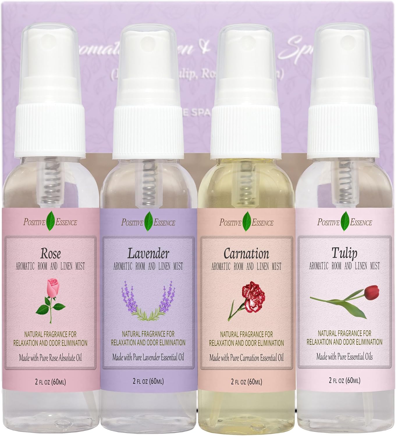 Lavender Room and Pillow Spray, Natural Aromatherapy Sleep Spray with Lavender Essential Oil for Relaxation, Fabric & Bedding Mist, Non-Aerosol Odor Neutralizer