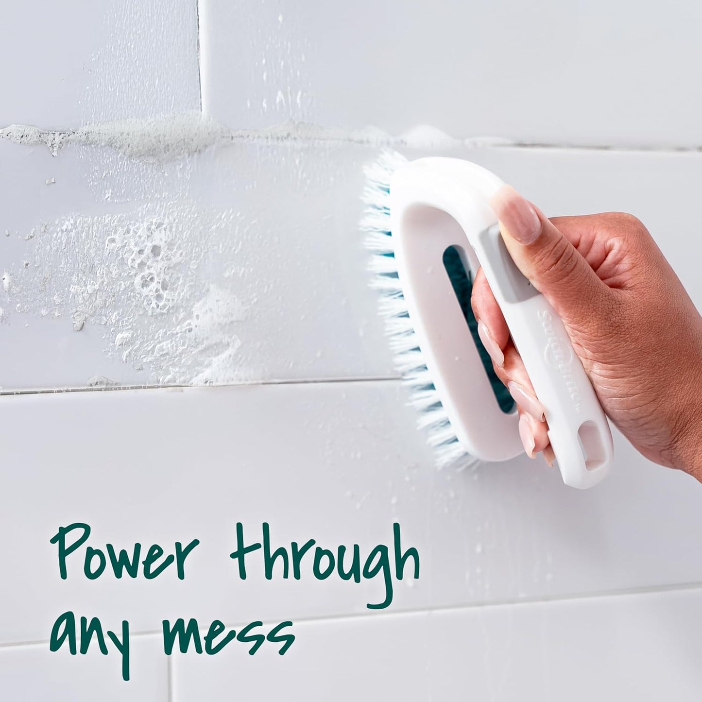 Scotch-Brite Deep Clean Brush, For Tile Floors and Walls, Shower Doors, Tubs, and More