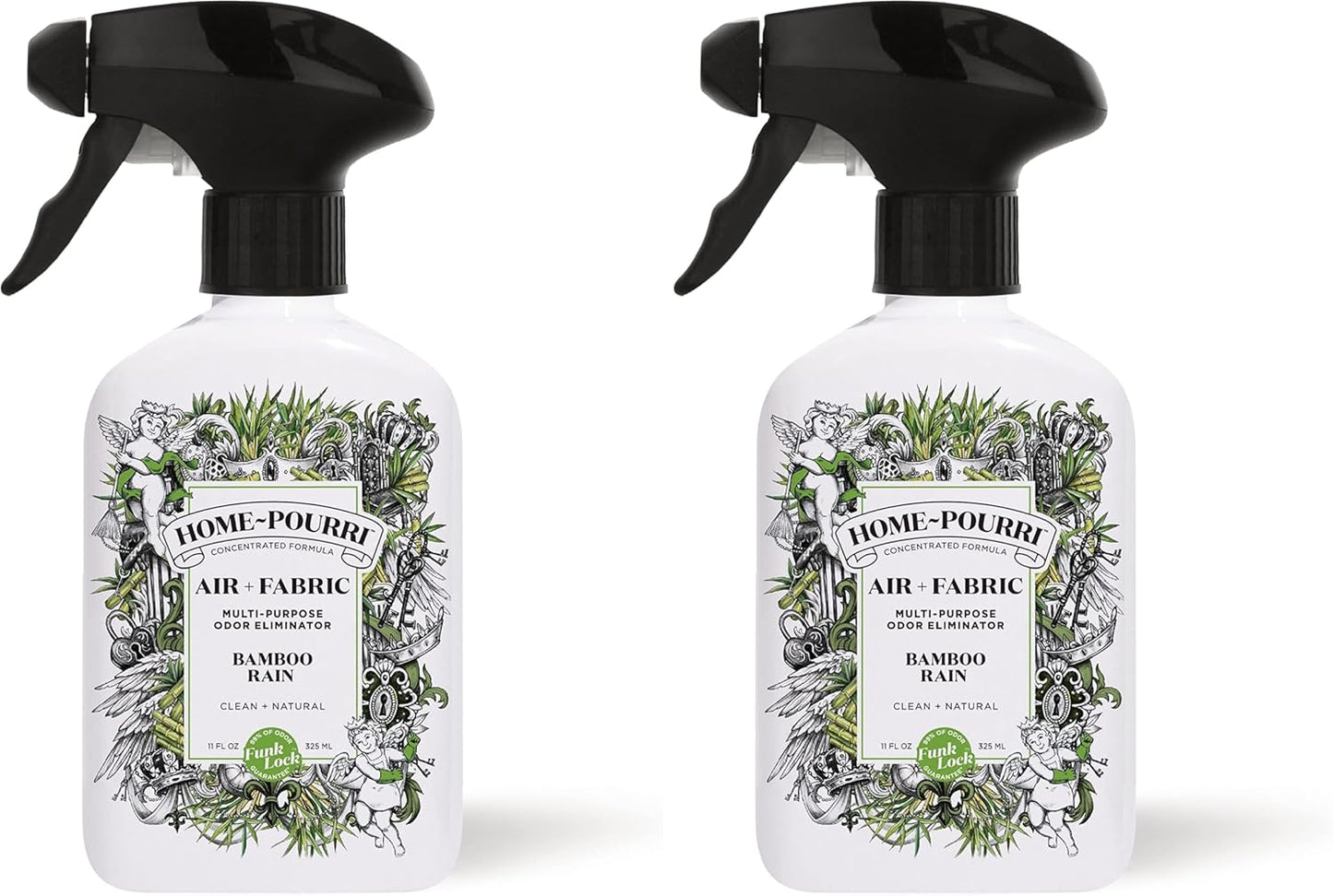 Home-Pourri Air + Fabric Multi-Purpose Odor Freshener Spray, Grapefruit Lychee Vanilla, 11 Fl Oz - Vanilla and Grapfruit Lychee