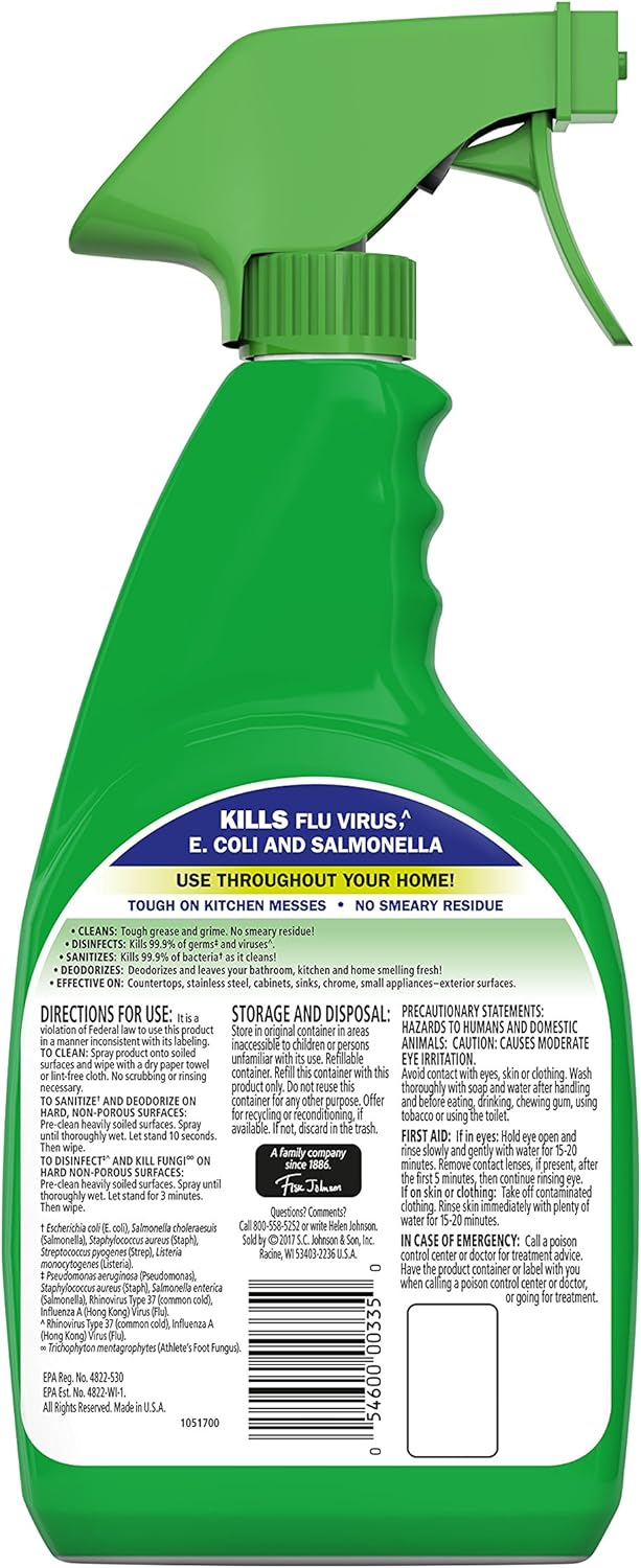 Fantastik All-Purpose Cleaner, with Bleach, 32 Fl Oz