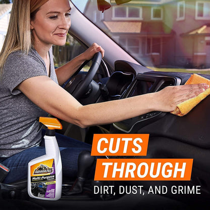 Armor All Multi Purpose Cleaner, Car Cleaner Spray for All Auto Surfaces, 16 Fl Oz