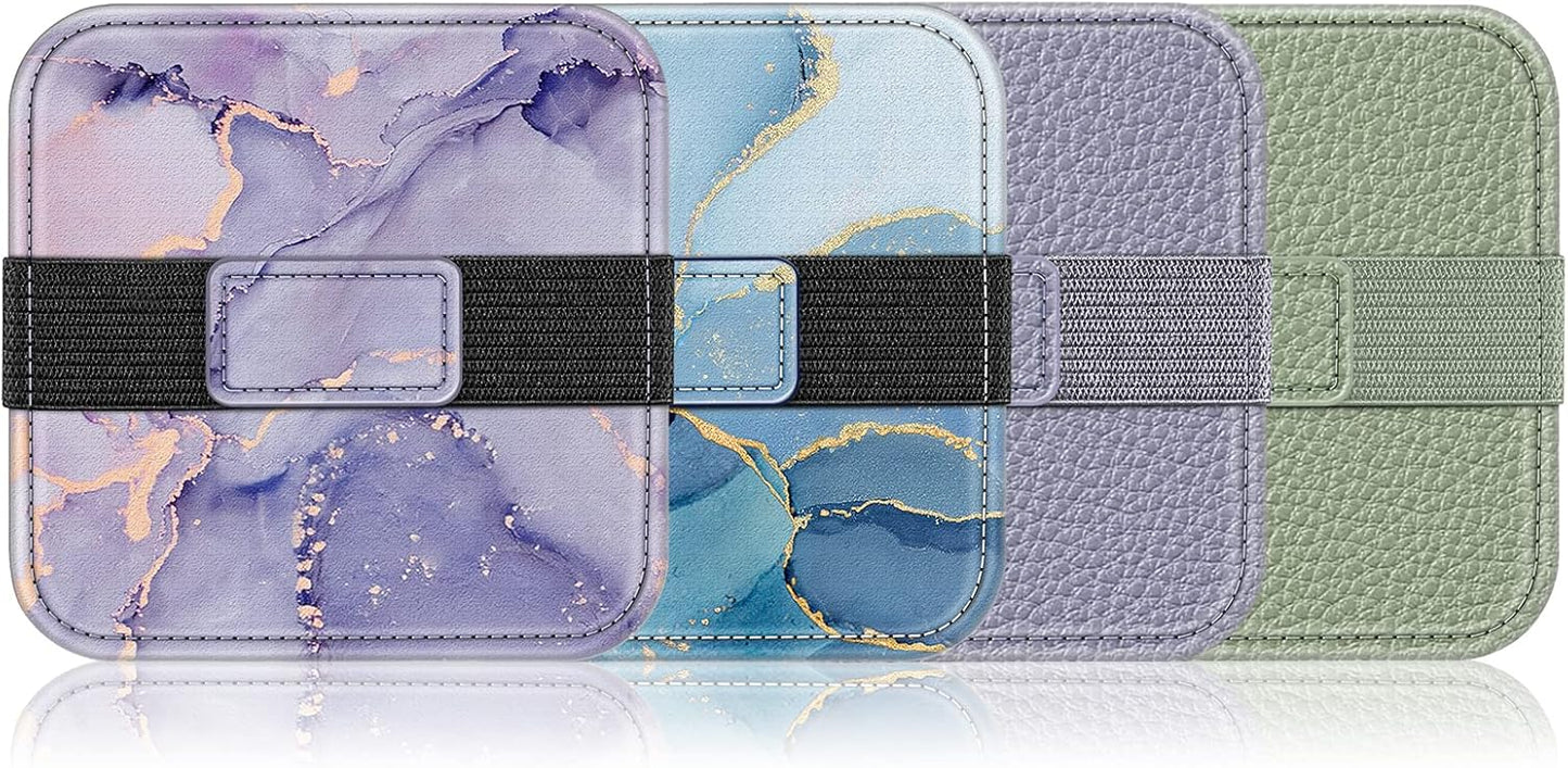 Fintie Screen Cleaning Pad, [4 Pack] Soft Cloth Wipes Screen Cleaner with Elastic Strap for iPad, iPhone, MacBook, Tablets, Laptop (Galaxy)