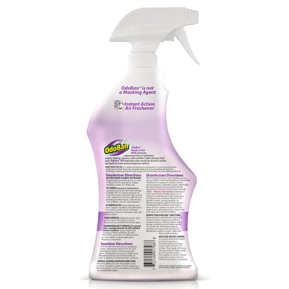 OdoBan Ready-to-Use Disinfectant and Odor Eliminator, Made in the USA, Citrus Scent, 32 Ounce Spray Bottle