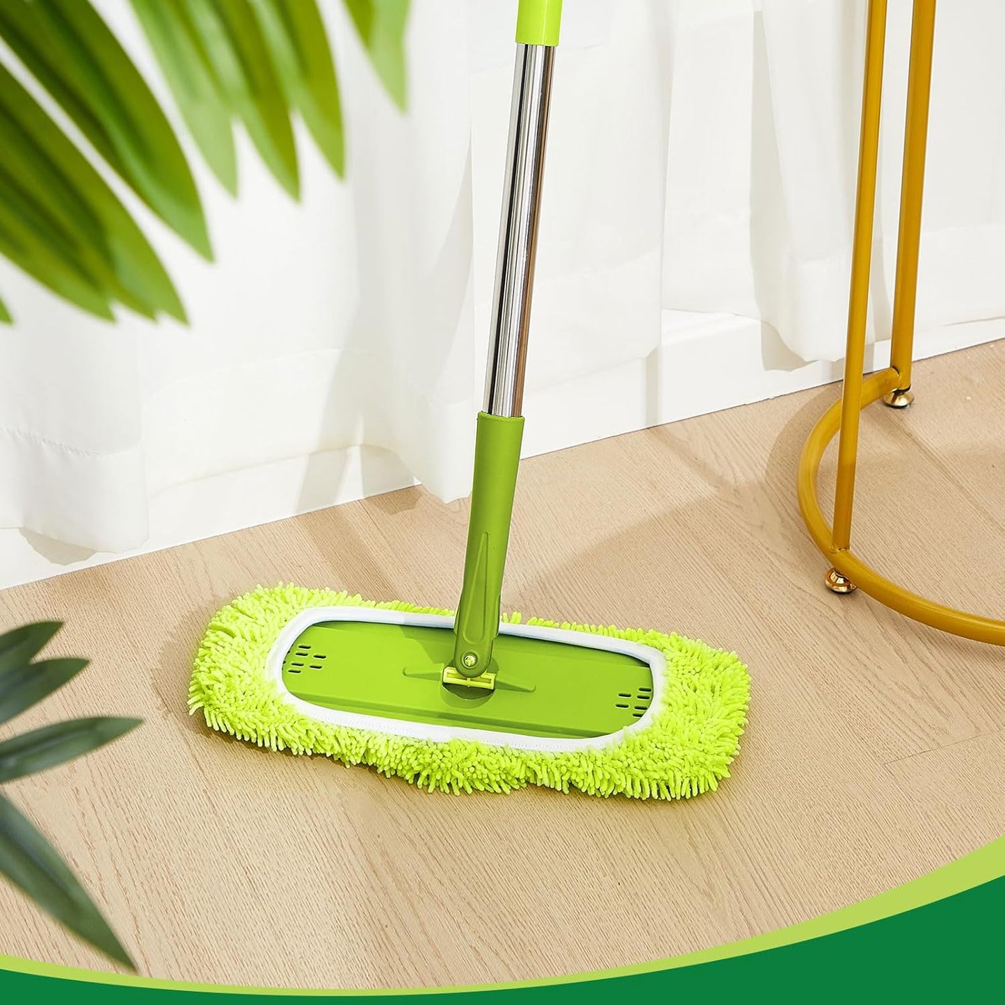 Toulite 2 Pcs Reusable Mop Refill Pads Replacement Compatible with Most XL Sweeper 17" x 5" Microfiber Mops Head Floor Cleaning Supplies (Handle is Not Included)