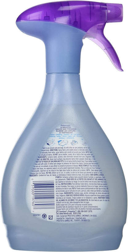 Febreze Odor-Eliminating Fabric Refresher Peony and Cedar, Limited Edition, 27 fl oz (Pack of 2)