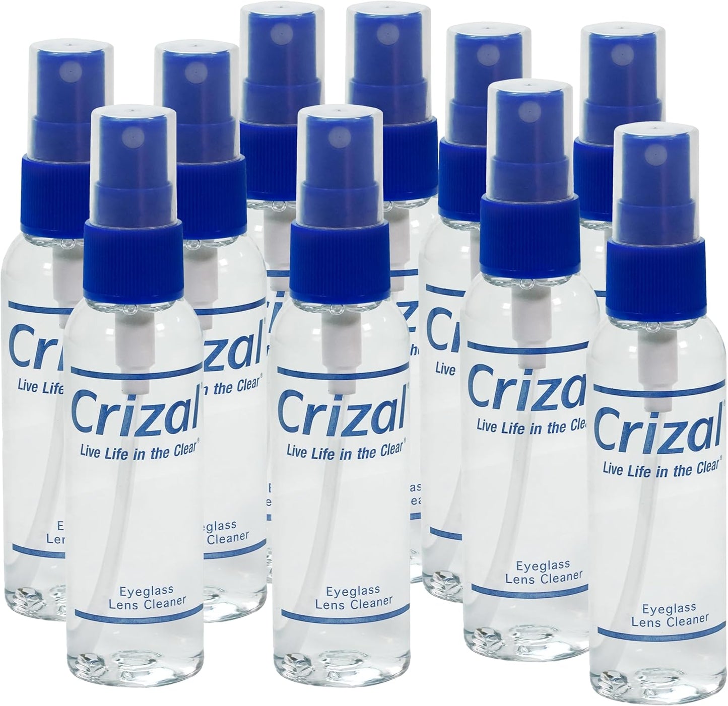 Crizal Eyeglass Lens Cleaning Solution – 4 Pack – Safe for AR-Coated Lenses – Designed & Tested by The AR Coating Experts