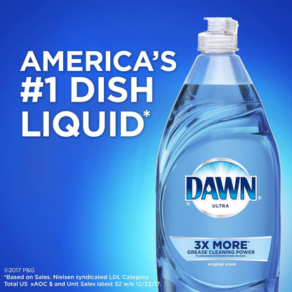 Dawn Dishwashing Liquid, Original Scent, 38 fl oz