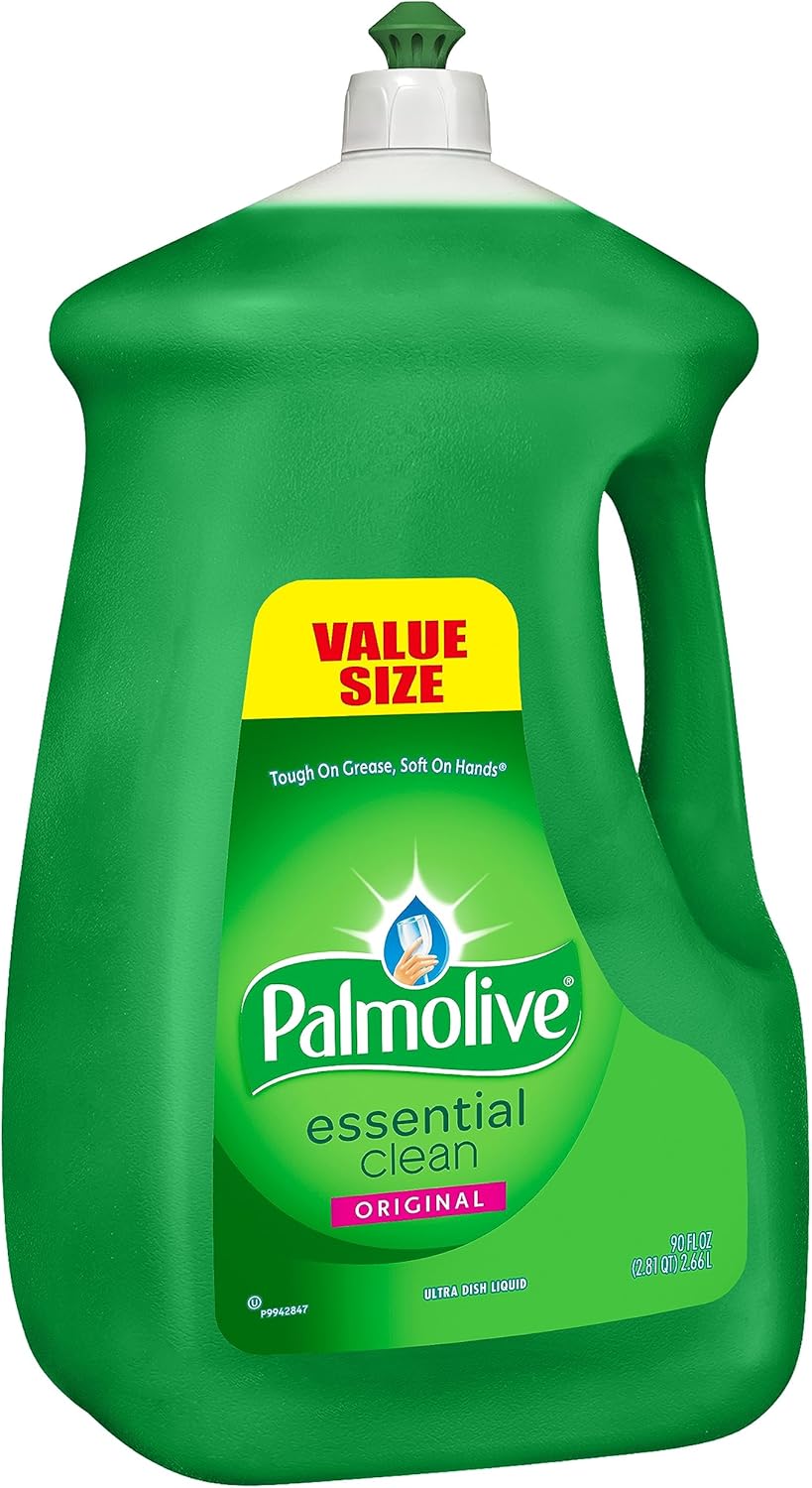 Palmolive Dishwashing Liquid Dish Soap Refill, Essential Clean, Original - 90 fluid ounce
