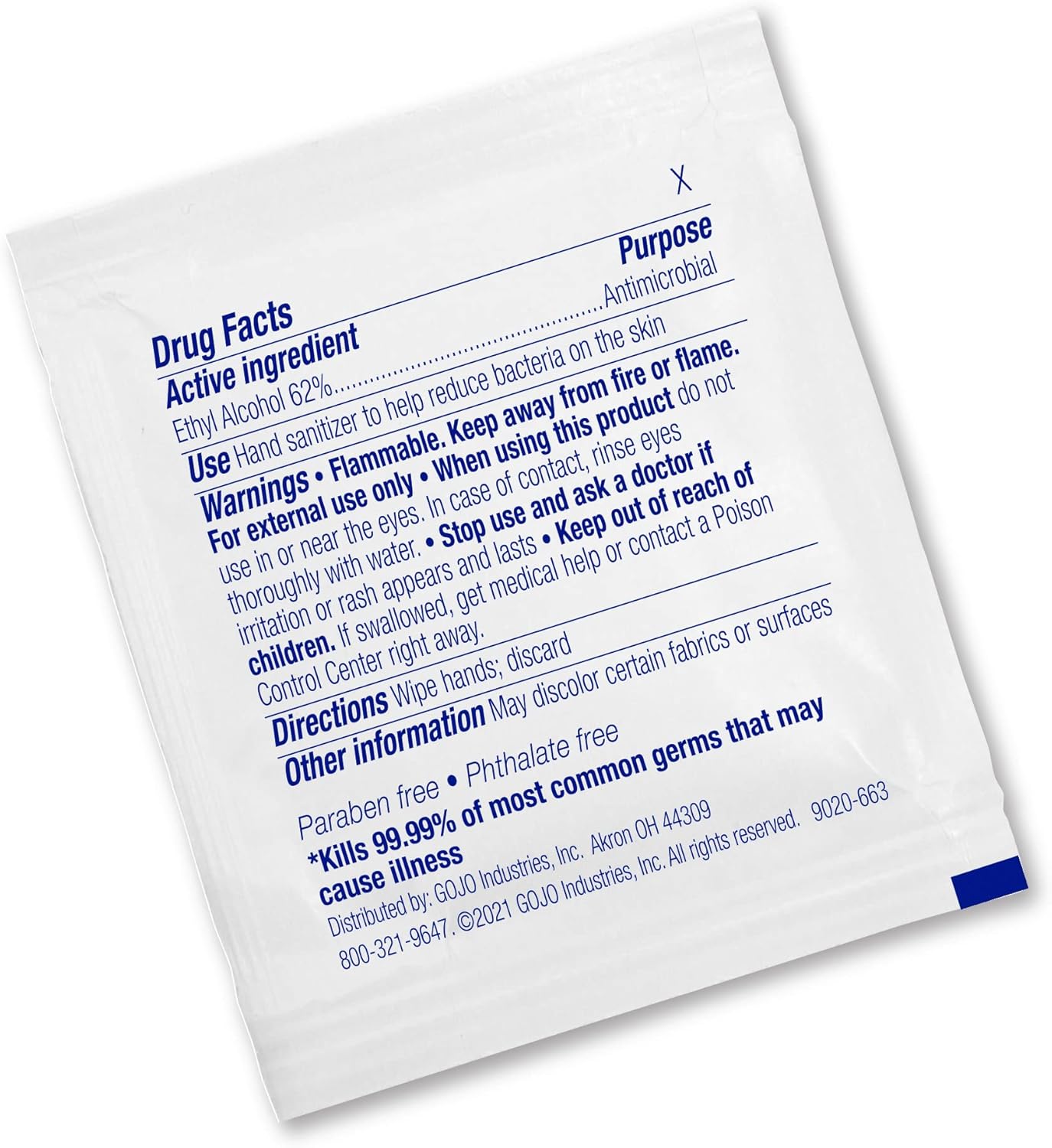 Purell Hand Sanitizing Wipes, Alcohol Formula, Fragrance Free, 300 Count Individually Wrapped Hand Wipes - 9020-06-EC