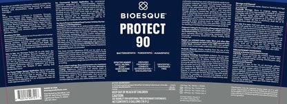 Bioesque Protect 90, Heavy Duty Bacteriostatic, Fungistatic, Algaestatic Formula, Effective Against Mold, Mildew, Algae, & Odor Causing Bacteria, 1 Gallon (Pack of 1)