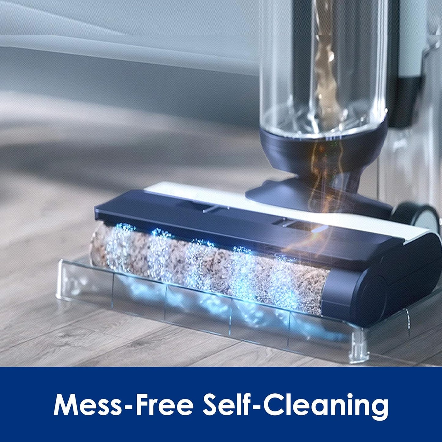 Tineco iFLOOR 5 Breeze Complete Wet Dry Vacuum Cordless Floor Washer, One-Step Cleaning for Hard Floors, Edge Clean, Auto Self-Cleaning, Lightweight & Cordless Design
