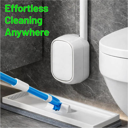 CiLoN 24 Count Carry Detergent Disposable Toilet Brush Wand Refill Pads. 5-Layer Rich Foam Toilet Bowl Cleaning Sponge Head Refills. Pre-Loaded Ocean Breeze Disposal Scrubbing Pads. 24pcs-Value Pack