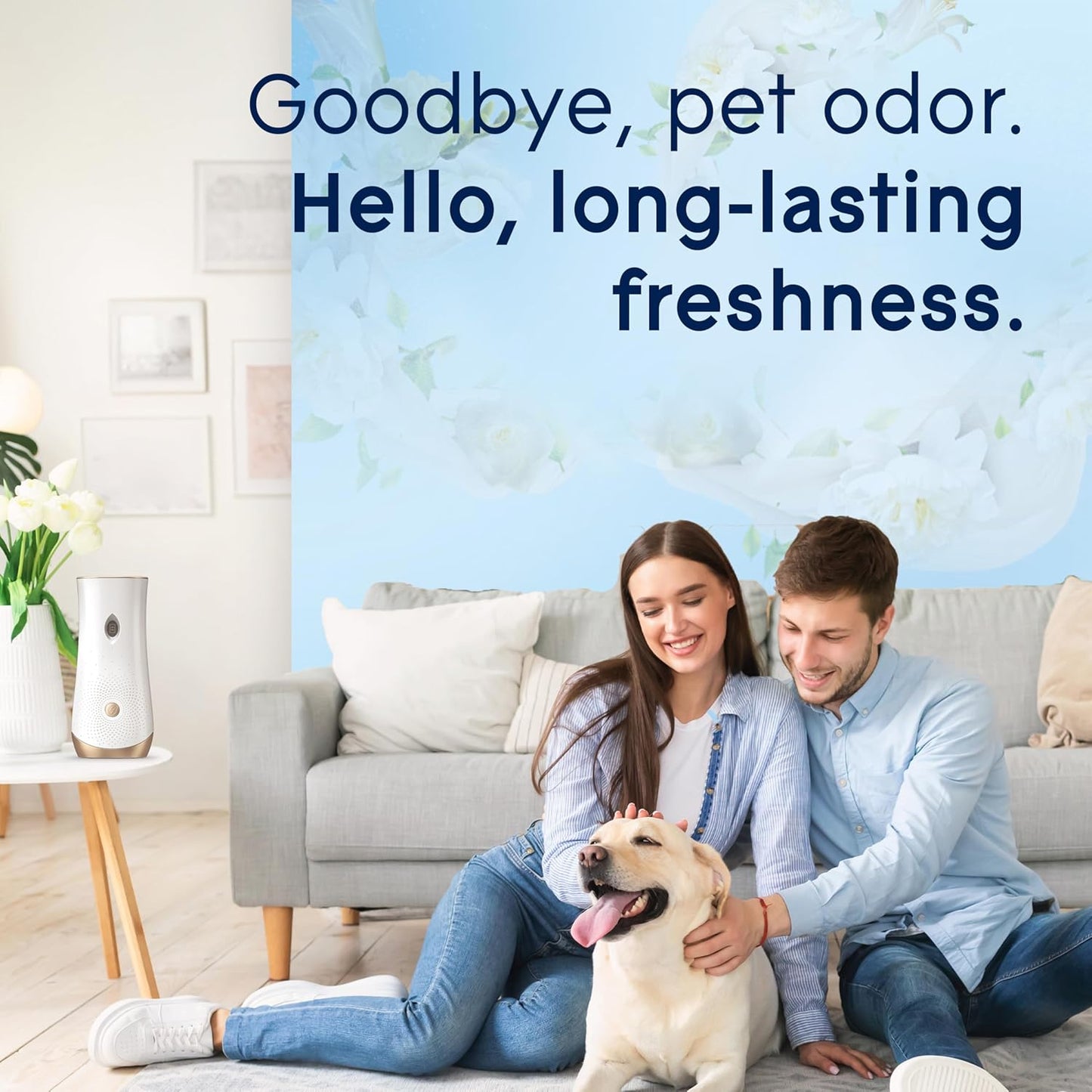 Glade Automatic Spray Refill, Pet Fresh Scent, Scented Air Freshener for Home and Bathroom, 6.2 Oz, 2 Count