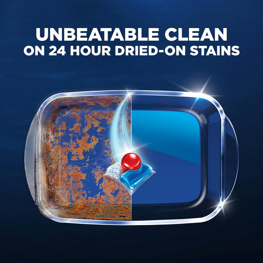 Finish - Quantum - 64ct - Dishwasher Detergent - Powerball - Ultimate Clean & Shine - Dishwashing Tablets - Dish Tabs