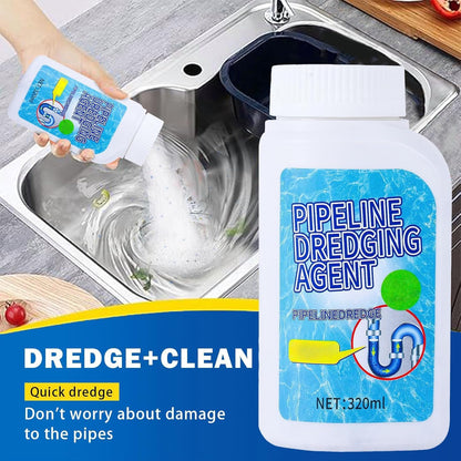 Multi-Purpose Pipeline Dredging Agent, Toilets, Bathroom Drains & Floor Pipes | Safe for All Pipe Types 1PCS