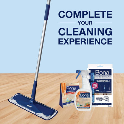 Bona PowerPlus Hardwood Floor Deep Cleaner Refill - 128 fl oz - Refill for Bona Spray Mops and Spray Bottles - Residue-Free Floor Cleaning Solution for Wood Floors