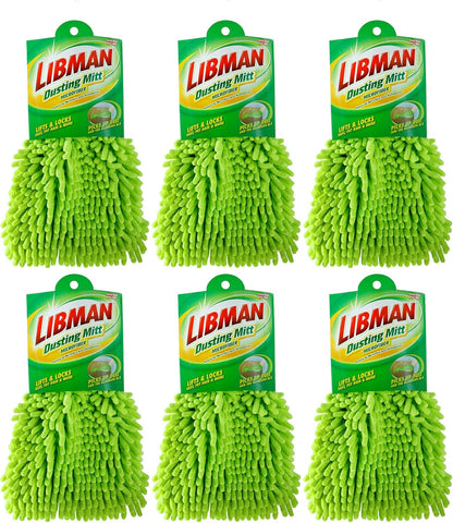 Libman Microfiber Dusting Mitt | Case of 6