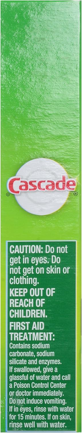 Cascade Dishwasher Detergent - Powder - 60 Oz (3.75 Lb) - 1/ Each - White