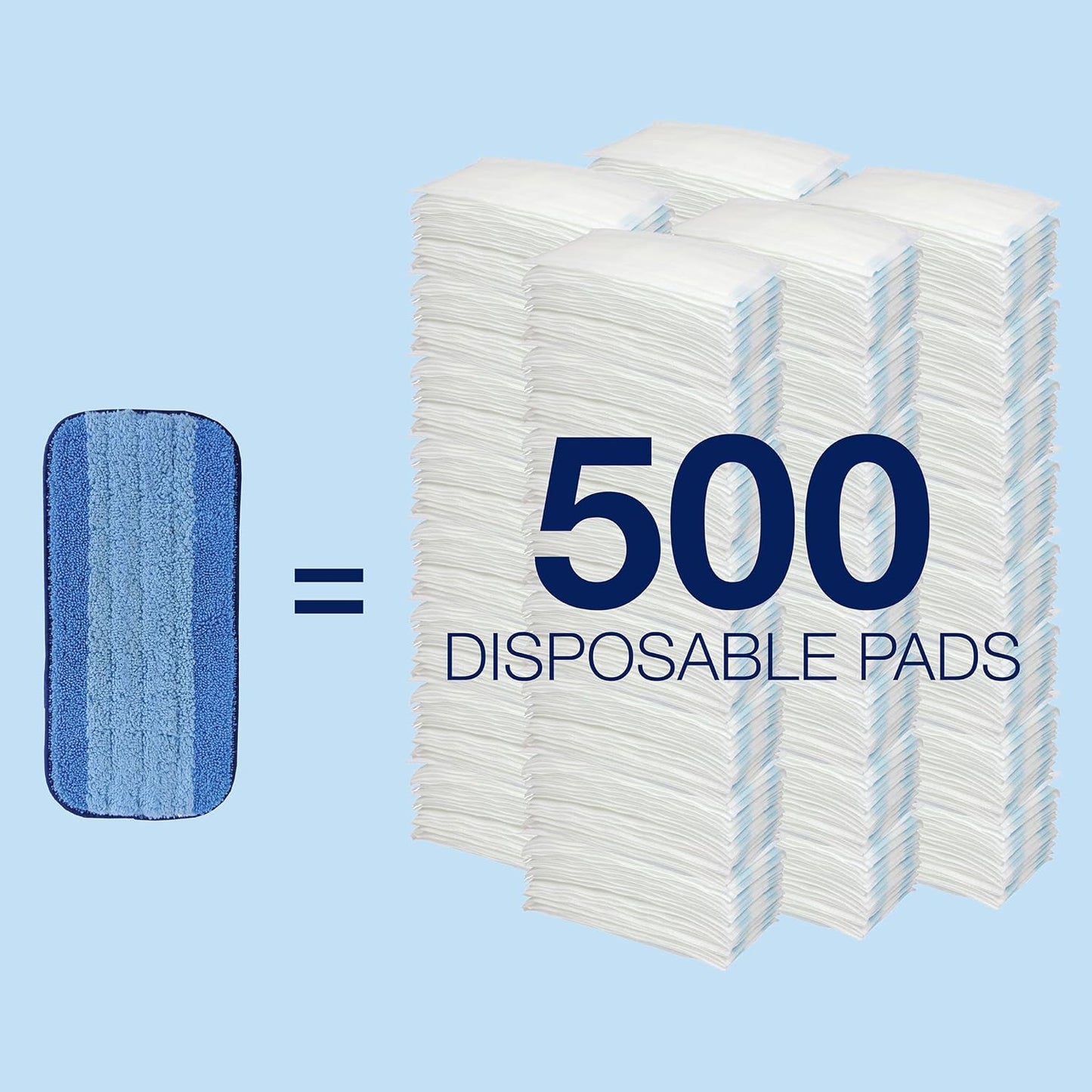 Bona Mop Microfiber Cleaning Pad for Hardwood & Hard Surface Floors - Value 3-Pack - For Use With Bona Mops - Dual Zone Cleaning