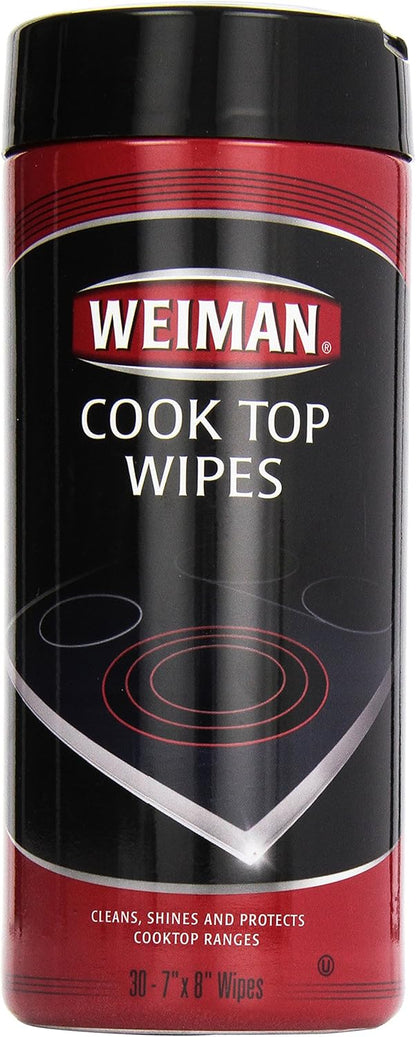 Weiman Cooktop Quick Wipes, 30 ct