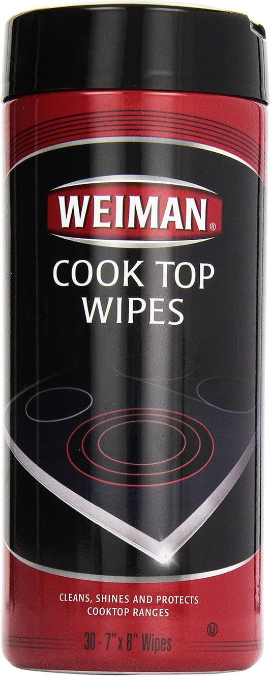 Weiman Cooktop Quick Wipes, 30 ct