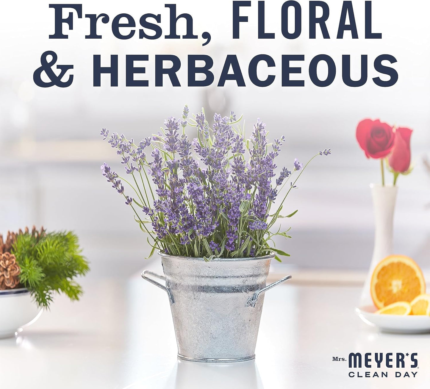 MRS. MEYER'S CLEAN DAY Room Spray, Lemon Verbena Scent, 8 Fl Oz Bottle