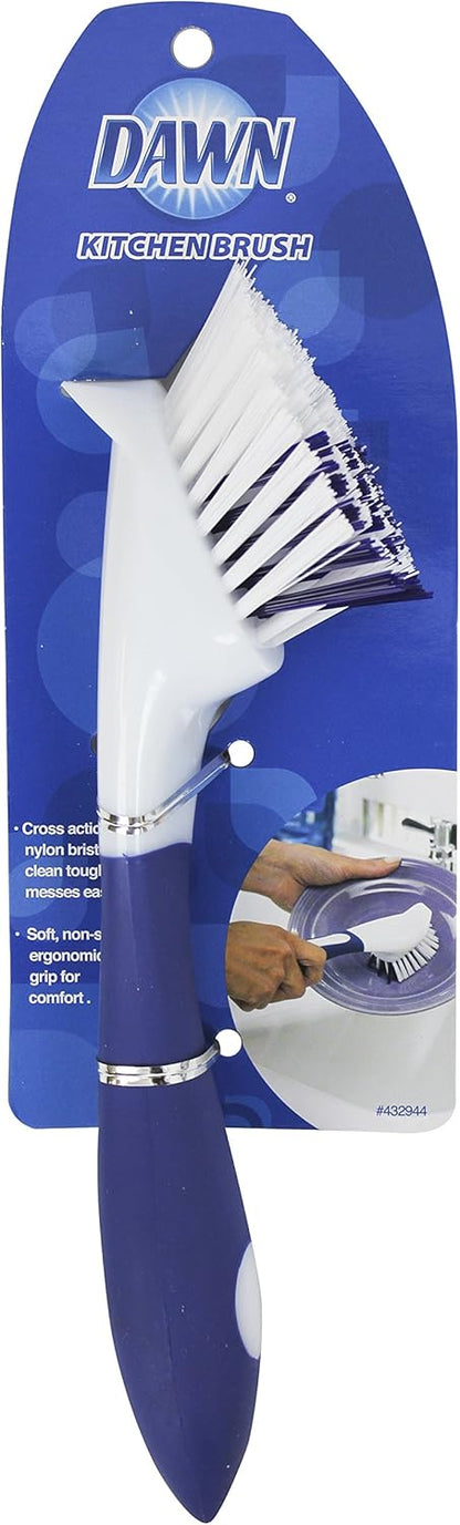 Dawn Ultra Multipurpose 13.5" Twister Bottle Cleaning Brush, White/Blue