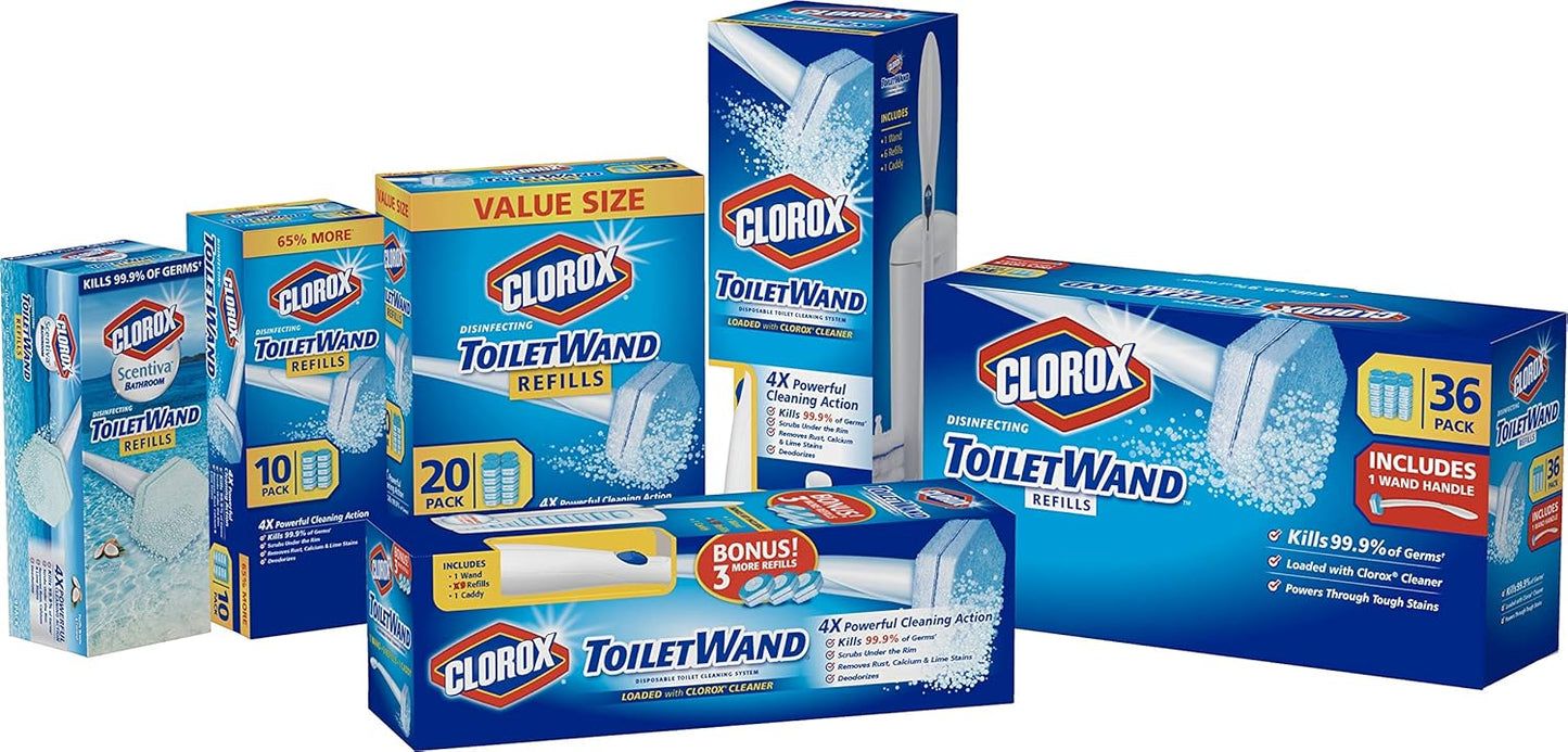 Clorox Wand Heads, 10 Count, Package May Vary