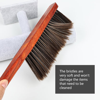 Hand Broom Brush Dust Cleaning: Hand Brush, Dusting Brush, Couch Brush, Soft Brush Cleaning, Dust Broom, Handheld Broom, Bed Brush, Hand Brush for Cleaning The Bed, Sofa, Fireplace, car, etc.