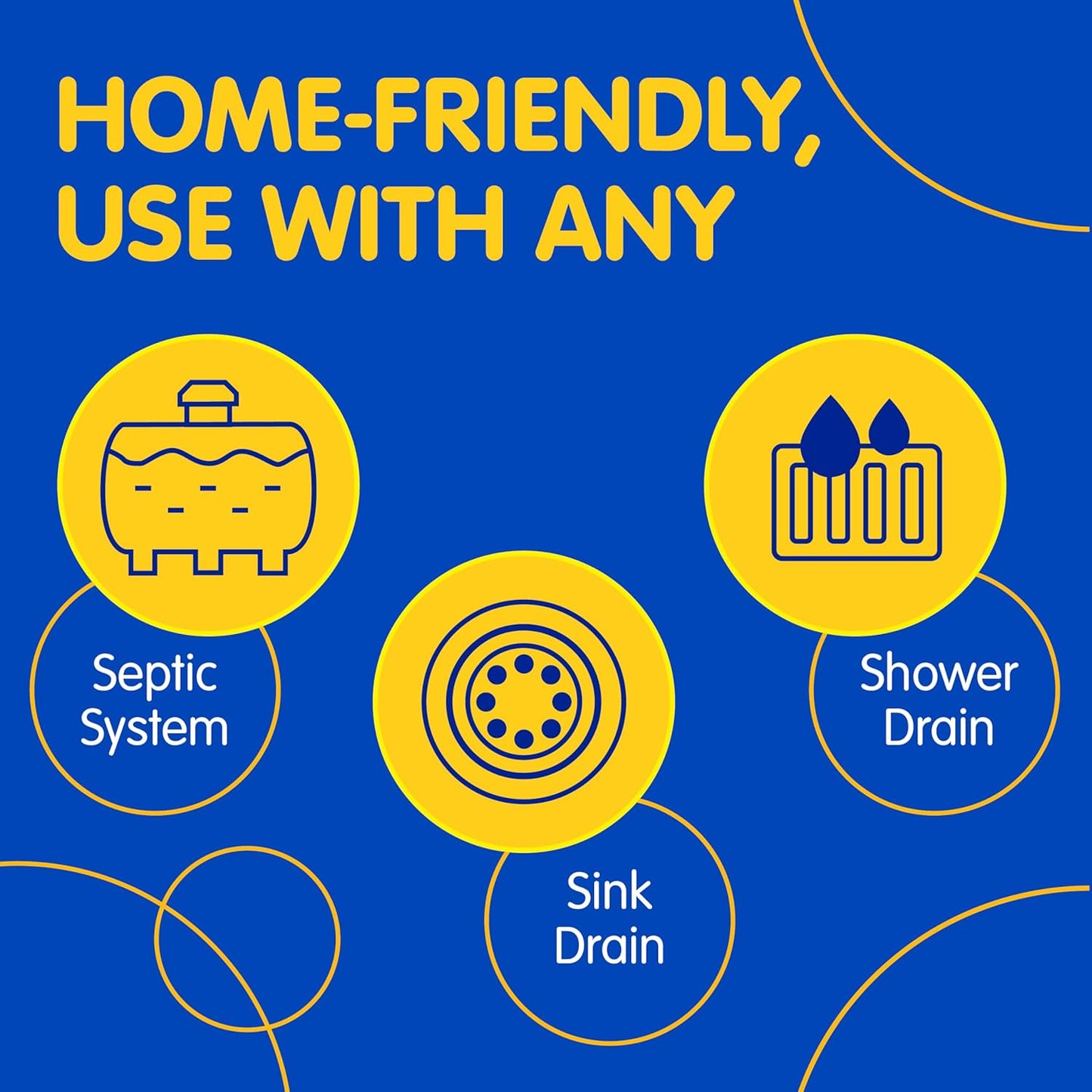 Plink Fizzy Drain Freshener and Cleaner, Prevents Clogs and Removes Odors in Household Sinks, Lemon Scent, 6-Pack
