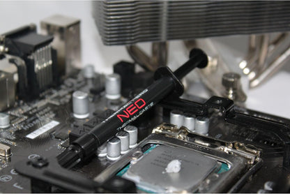 NEO (1g) Thermal Paste for Basic Applications: Suitable for All CPUs (AMD & Intel) GPUs Xbox PS4 PS5 Includes Cleaning Cloth and Spatula