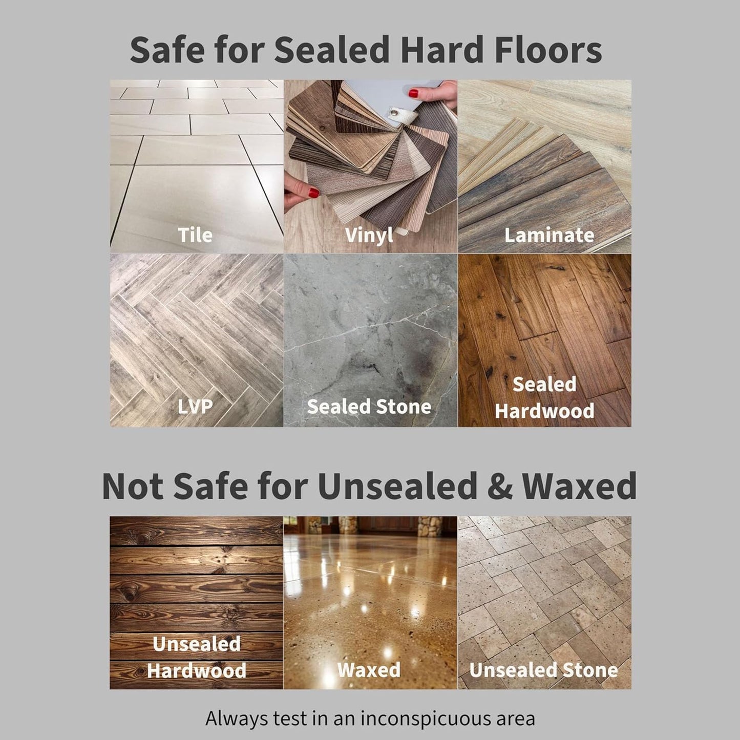 Lapew Santal Scented Mop Soap - Luxury Floor Cleaner Concentrate for Mopping Tile, Laminate, Vinyl & Hardwood | Streak-Free, Low-Foam | 36 oz - Colors A