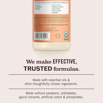 MRS. MEYER'S CLEAN DAY Multi-Surface Everyday Cleaner, Geranium Scent, 16 Fl Oz Bottle