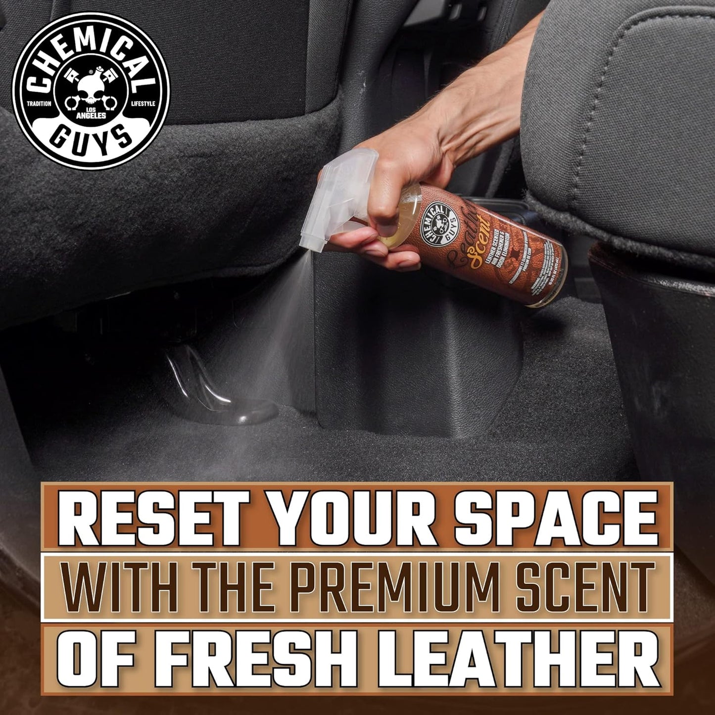 Chemical Guys AIR22816 Air Freshener & Odor Eliminator, Fresh Cherry Blast Premium, 16 fl. oz
