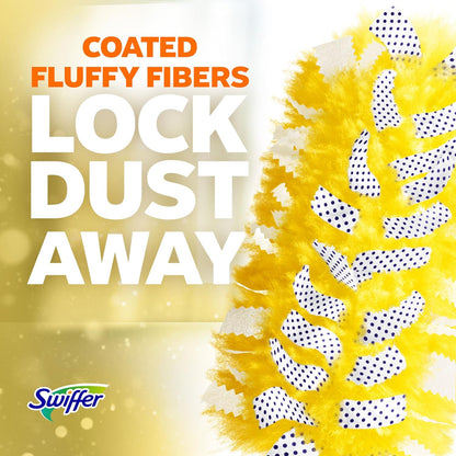 Swiffer Dusters Heavy Duty, Multi-Surface Duster Refills for Cleaning, Lavender, 6 Count