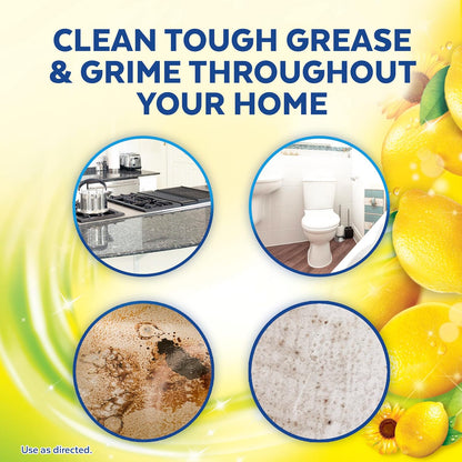 Lysol Pro All-Purpose Cleaner, Advanced Deep Cleaning Sanitizing and Disinfecting Spray, For Commercial Use, Use to Clean and Deodorize, Lemon Breeze Scent, 32oz (Pack of 1)