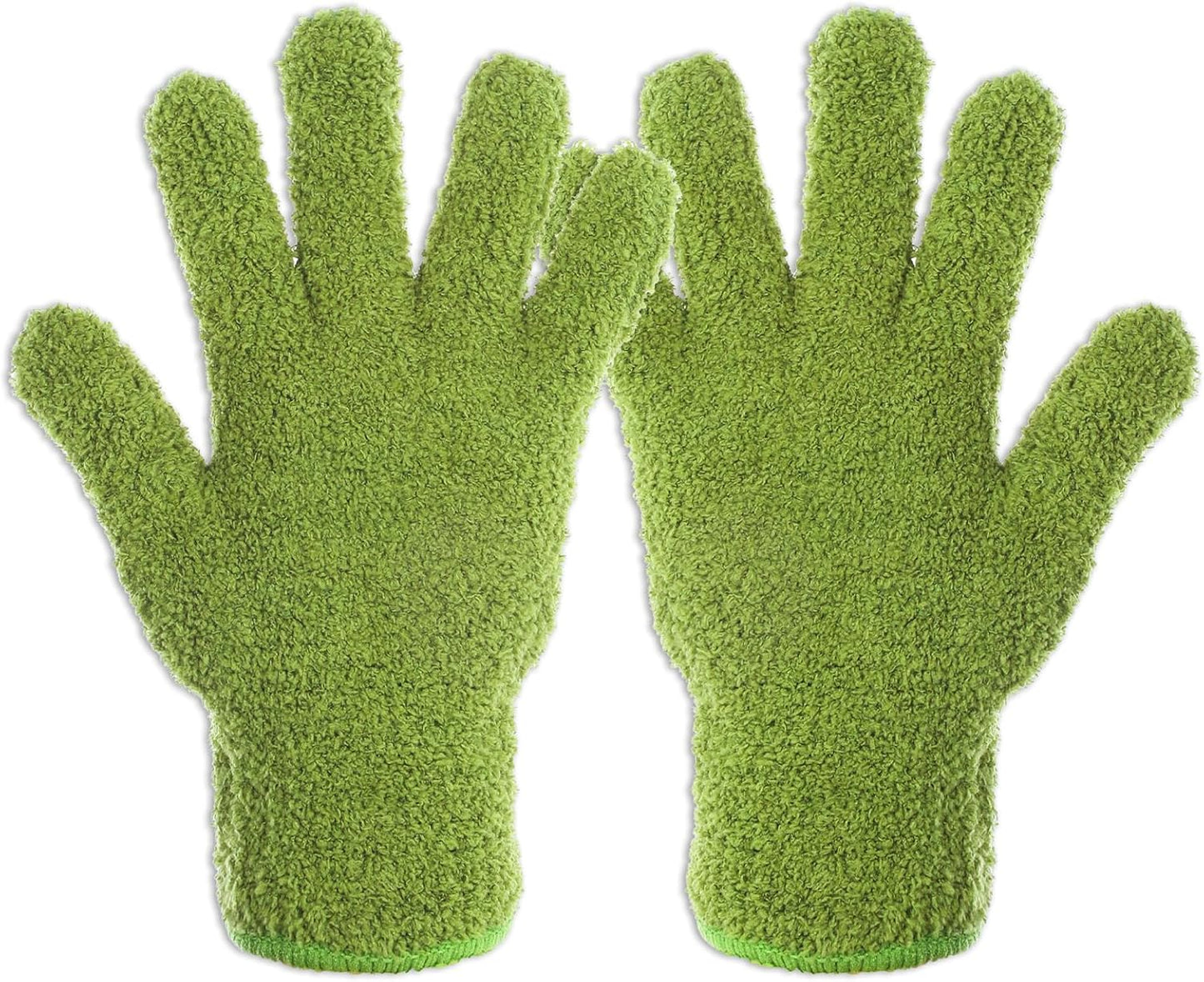 Microfiber Dusting Gloves for Plants Plant Dusting Gloves Gentle Leaf Shine & Cleaner for Houseplants Reusable Washable Cleaning Glove Mittens Indoor Mitt for Plants House Cleaning Car Blinds Lamps